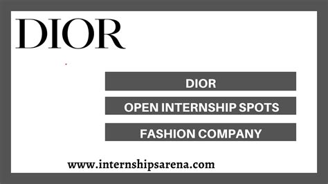 intern dior|dior summer internship 2024.